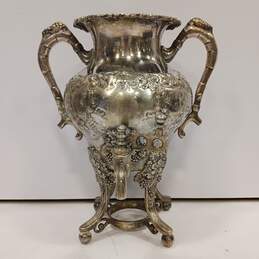 Vintage Alda's Samovar Silver Plated 12 x 10 Inches No Lid Included