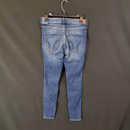 Hollister Women Blue Skinny Jeans NWT sz 26 alternative image