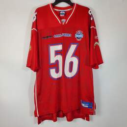 NFL Reebok Men Red San Diego Chargers Football Jersey XL