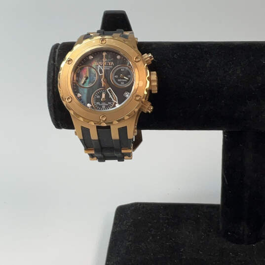 Designer Invicta 30431 Chronograph Round Dial Quartz Analog Wristwatch image number 1