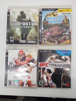 lot of 4 PS3 Game Disc (UFC) Untested