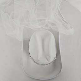 White Bride Cowgirl Hat alternative image
