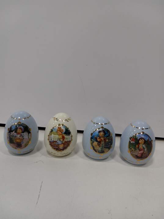 7 M.J. Hummel Porcelain Egg Collections Bundle image number 4