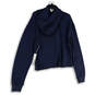 NWT Womens Blue Regular Fit Long Sleeve Pullover Hoodie Size Large image number 2