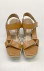 Marc Fisher Gylian Brown Platform Wedge Sandals Women 5.5 image number 5