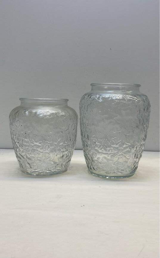 Princess House Fantasia Crystal Canister 8 in Tall Class Jar image number 1