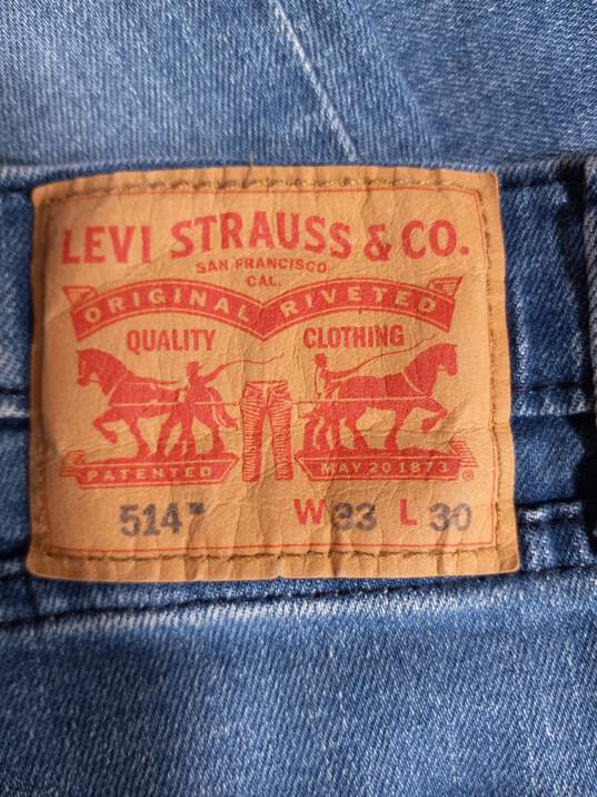 Levi Strauss & Co. 514 Jeans Men's Size W33 X L30 image number 3