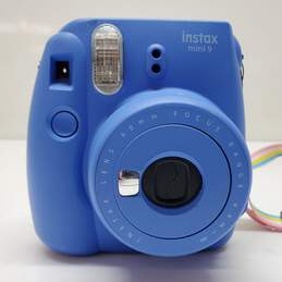 Fujifilm Instax Mini 9 Instant Camera Blue - Untested