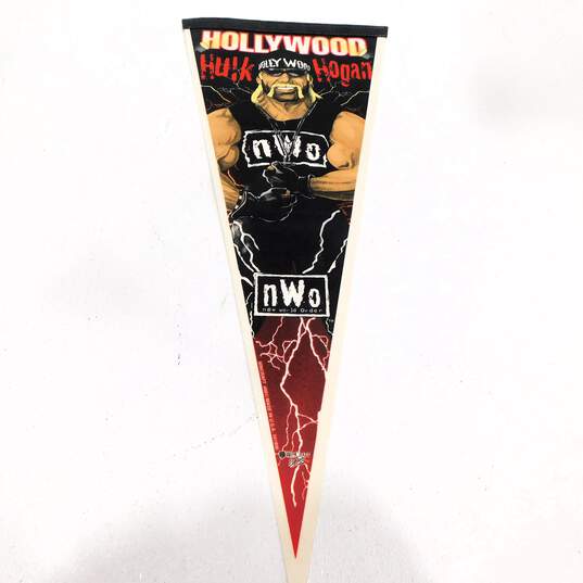 NWO Hollywood Hulk Hogan Wrestling Pennant Flag image number 1
