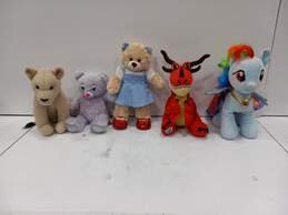 Build-A-Bear Stuffed Animals Assorted 5pc Lot