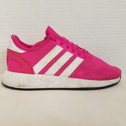 Adidas SHW 6750010  Runner Sneakers Big Kid size 4.5  Color Pink White