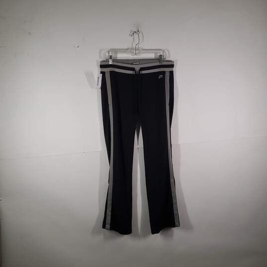 Womens Straight Leg Drawstring Waist Activewear Track Pants Size Medium image number 1