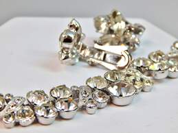 VNTG Eisenberg Ice Silver Tone Necklace w/Eisenberg Earrings 30.3g