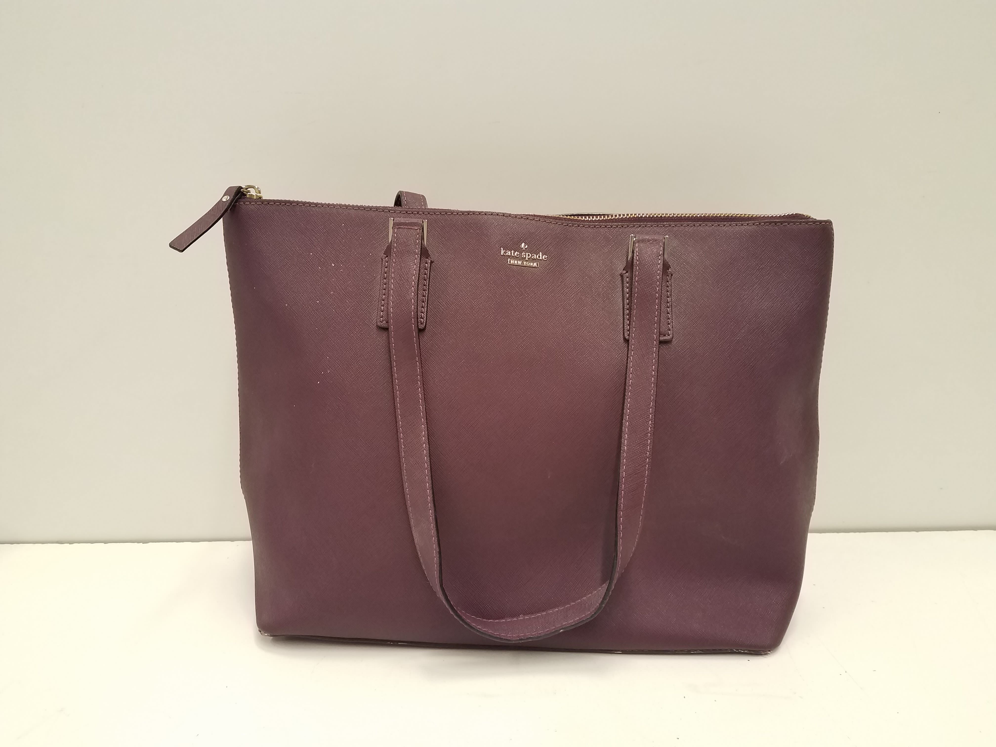Kate Spade maroon purse In good condition with a... - Depop