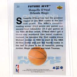 1993 HOF Shaquille O'Neal Upper Deck Future MVP Hologram Orlando Magic alternative image