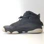 Air Jordan 6 Rings Men's Shoes Black Size 10 image number 2