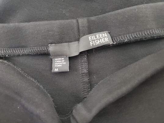 Eileen Fisher Black Stretch Pants Size M image number 3