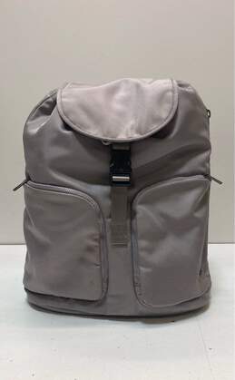 Lululemon Nylon Drawstring Backpack Grey