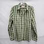Filson's MN's Cotton Blend Green Plaid Long Sleeve Shirt Size M image number 1