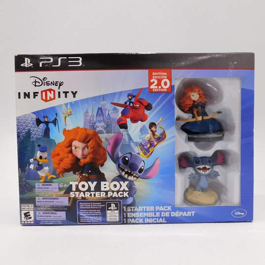 NEW Disney Infinity 2.0 Toy Box Starter Pack PS3 Kids Game Bundle *SEALED* image number 1