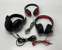 Various Assorted Headphones Headset Bundle Lot of 3