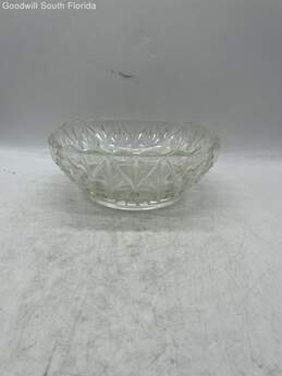 Brilliant Clear Crystal Cut Glass Square Shape Decorative Fruit Bowl