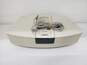 Bose Wave Radio AWR1-1W (Aged) White Clock Alarm AM/FM No Remote/Parts and Repair image number 1