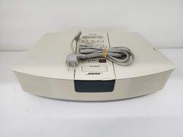 Bose Wave Radio AWR1-1W (Aged) White Clock Alarm AM/FM No Remote/Parts and Repair