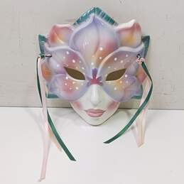 Vintage 1991 Clay Art SF USA Ceramic Mask