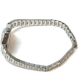 Designer Citizen Silver-Tone Chain Strap Round Dial Analog Wristwatch alternative image