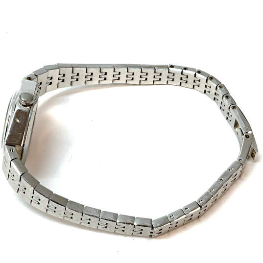 Designer Citizen Silver-Tone Chain Strap Round Dial Analog Wristwatch image number 2