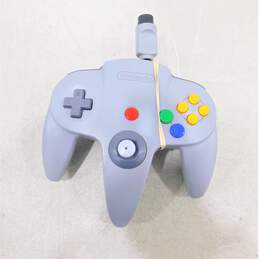 Nintendo 64 w/ 3 games and 1 controller alternative image