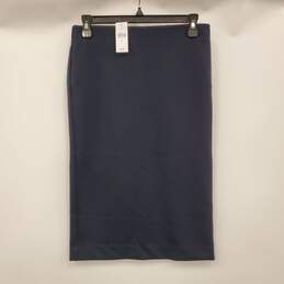 Loft Women Navy Blue Skirt NWT sz XS