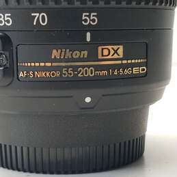 Nikon DX AF-S Nikkor 55-200mm 1:4-5.6 G ED Camera Lens alternative image