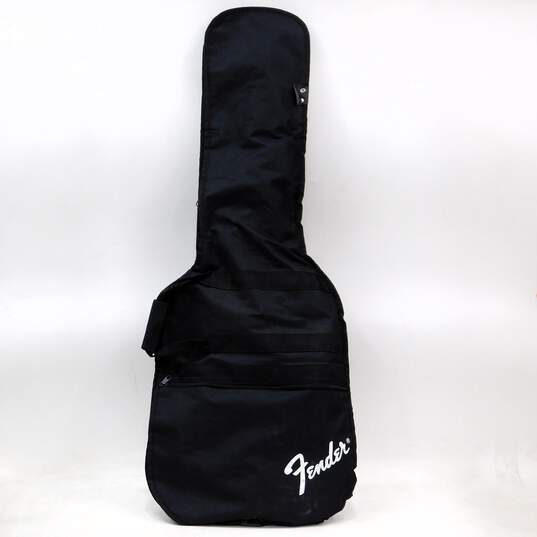 Squier by Fender Affinity Series Strat Model Black Electric Guitar w/ Gig Bag image number 8