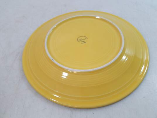 Vintage Fiesta Ware Large Yellow Plate 11.75 in image number 3