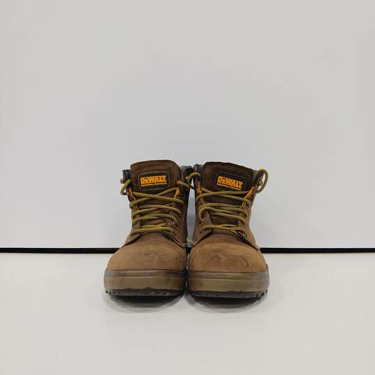 Dewalt Men's Brown Leather Boots Size 9 image number 1