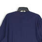 Mens Navy Blue Long Sleeve Henley Neck Classic T-Shirt Size XXL Tall image number 4
