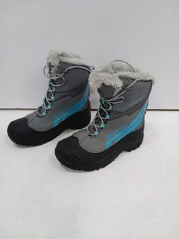 Columbia Unisex Big Kids Bigaboot Omni-Heat Waterproof Winter Boots Size 7