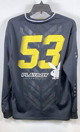 Playboy By PacSun Mens Black International Motocross Pullover T-Shirt Size M alternative image