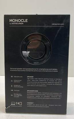 Native Union Monocle Black Diamond Personal Speaker & Speakerphone alternative image