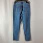 Carmar Women Blue Stone Washed High Waisted Jeans Sz 28 NWT image number 3
