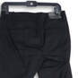 NWT Womens Black Flat Front Straight Leg Devin Fit Cropped Pants Size 2 image number 4