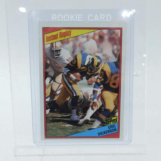 1984 HOF Eric Dickerson Topps Rookie Card Los Angeles Rams image number 1