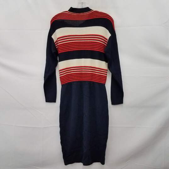 St. John by Marie Gray Vintage Striped Dress Size 2 image number 2