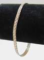 Artisan 925 Stamped Textured Bismarck Chain Layering Necklaces & Bracelet Set 23g image number 3