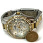 Designer Fossil Riley ES-3204 Two-Tone Stainless Steel Analog Wristwatch image number 2
