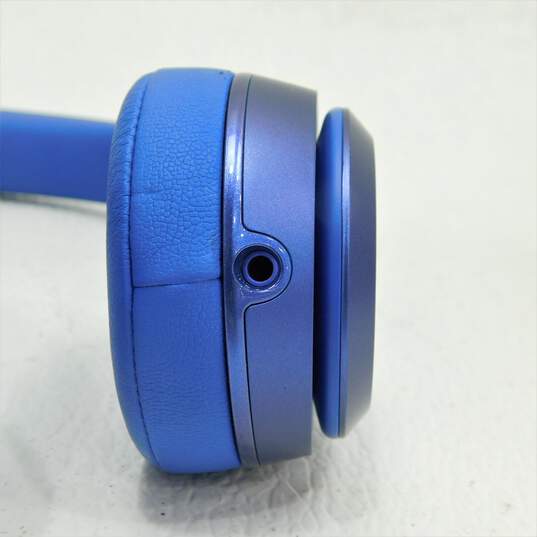 Apple Beats By Dr Dre Solo 2 Blue Wired Headphones image number 4