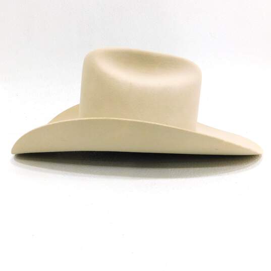 Resistol Dalton Bone XX Premium Wool Cowboy Hat Sz 6 3/4 54 IOB image number 4