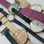 Untested Ladies' Quartz Fashion Wristwatches Mixed Lot of 6 - for Parts or Repair image number 2